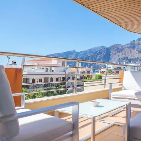 Large Terrace With Views On The Cliffs At Balcon De Los Gigantes Puerto de Santiago  Zewnętrze zdjęcie